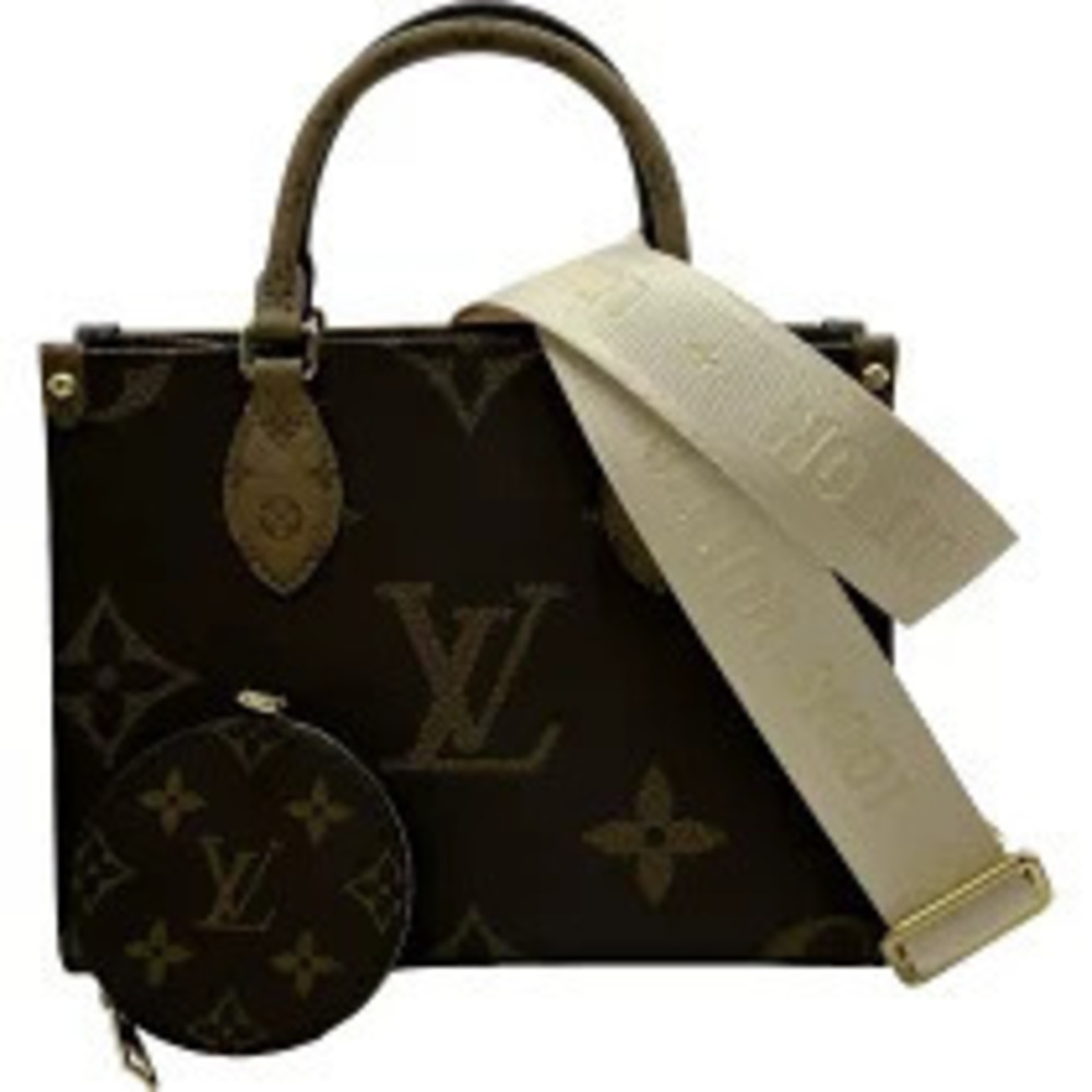 Louis Vuitton On The Go Brown Monogram Reverse Handbag